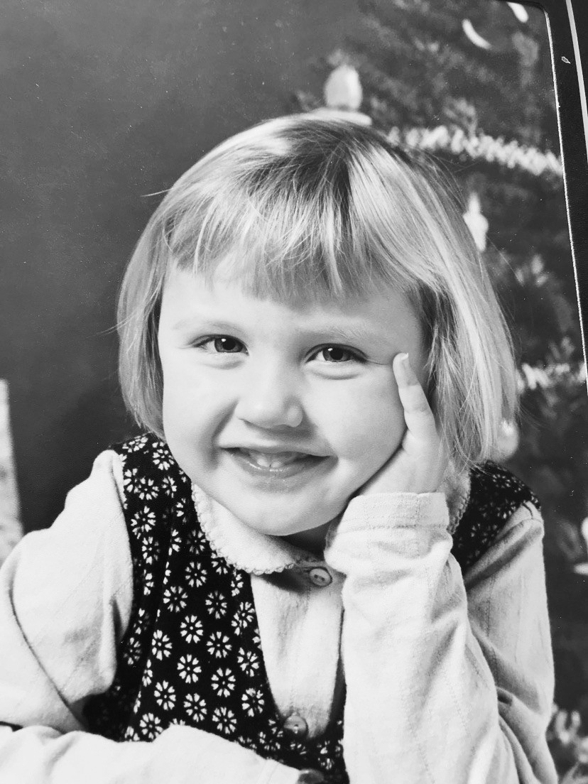 Sara Friel Baby Picture In B&W