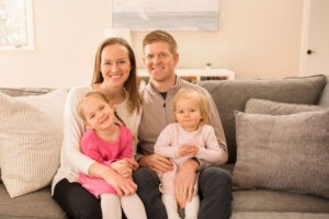 Annie Delaney With Her Family