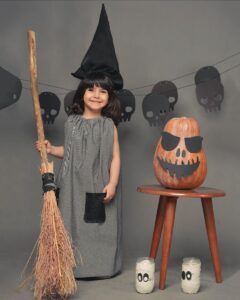 Easy Homemade Witch Costume For Kids