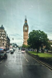 Big Ben Under The Rain